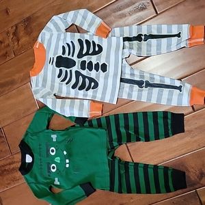 2 Hanna Andersson Halloween PJs 3T 90cm